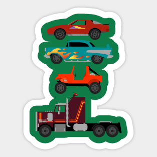 The Car's The Star: M.A.S.K. Sticker